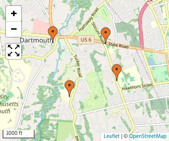 Area schools map